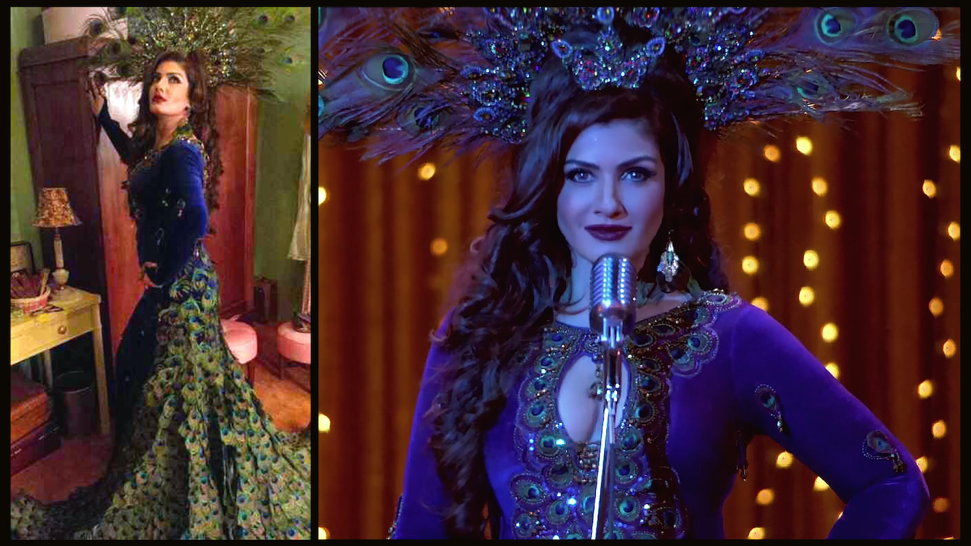 Peacock gown from Bombay Velvet